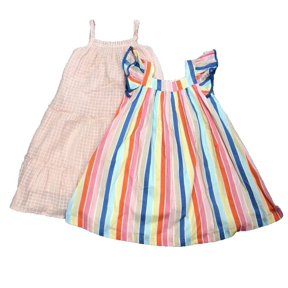 Zara Tucker & Tate Cotton Sundress Lot Girls 6 School Play Summer Party Vacation